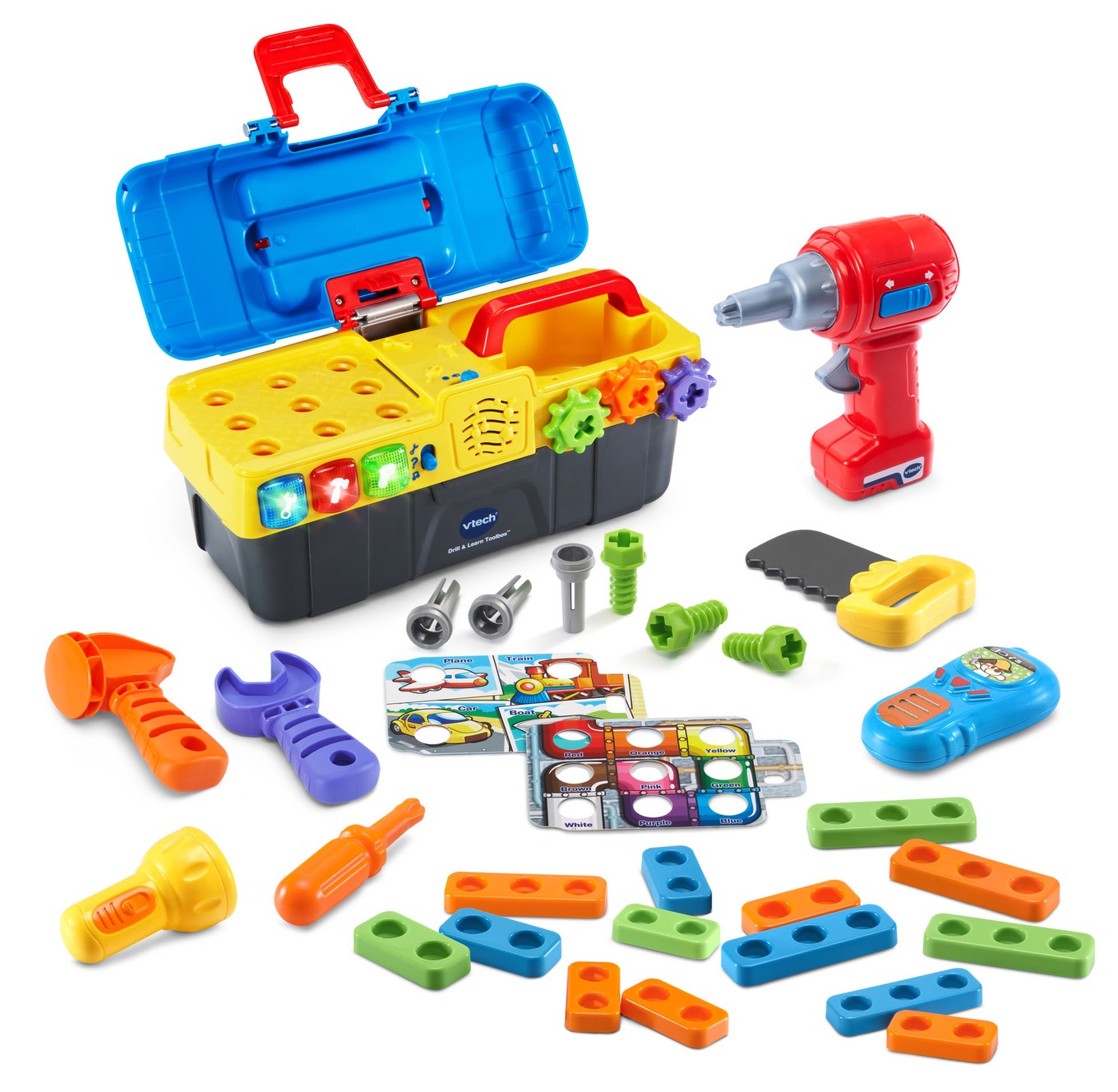 Vtech drill & cheap learn toolbox